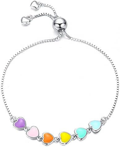 925 Sterling Silver Paw Print Charm Bracelet - Adjustable Pet Memorial Jewelry