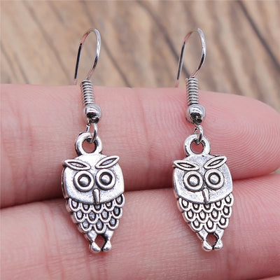 Vintage Women's Jewelry Wholesale Girls Birthday Party Classic Owl Dangle Earring Bohemian StyleEarrings For Women