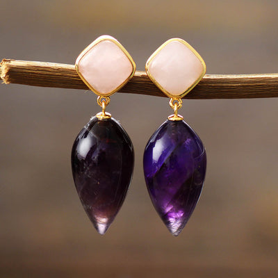 Date Night Amethyst Earrings