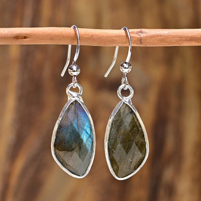 Labradorite Drop Earrings