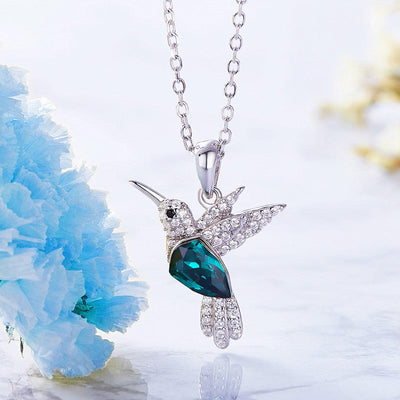Humming Sparkle Necklace with Zirconia